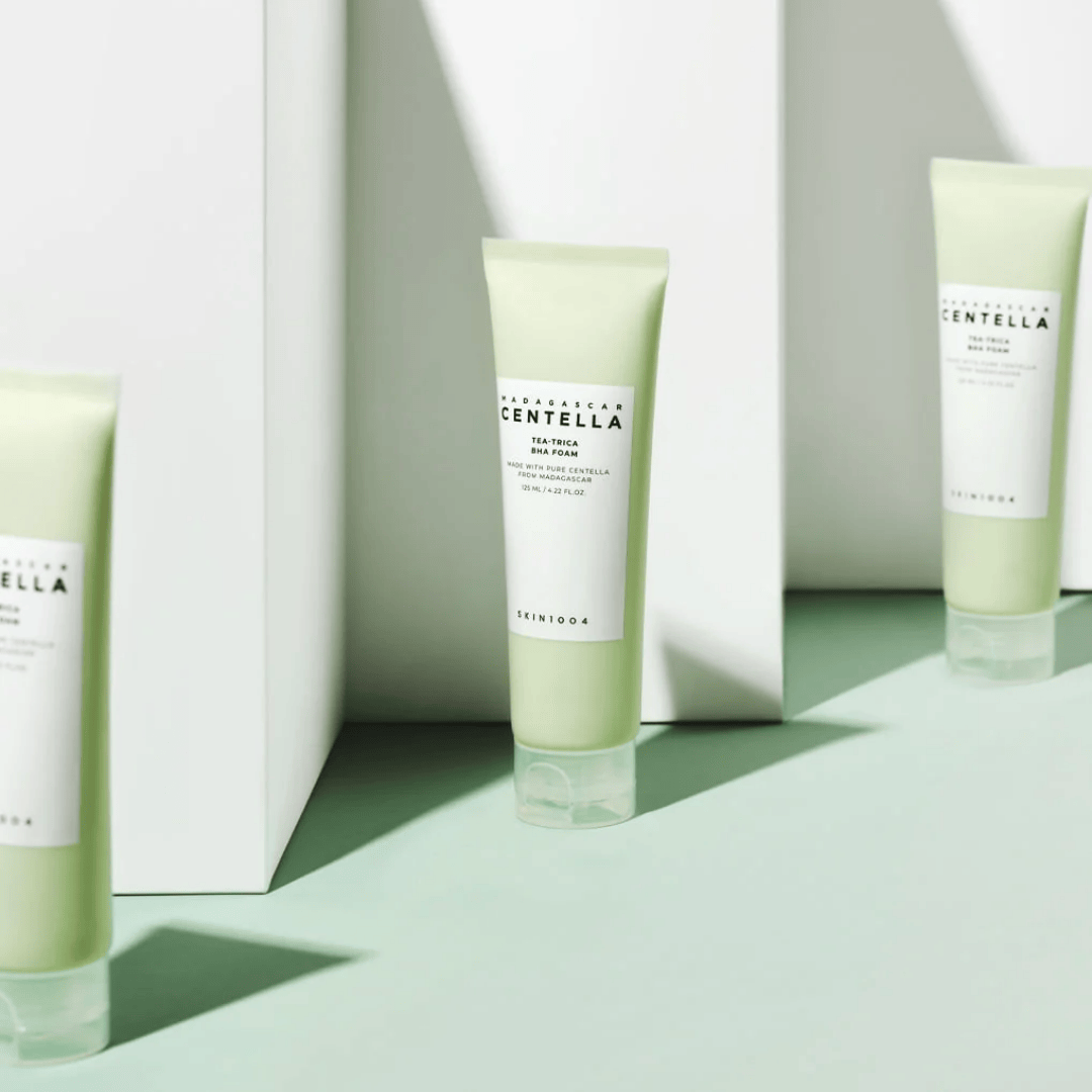 Skin1004 - Madagascar Centella Tea - Trica BHA Foam 125ml - AU Beauty Bazaar