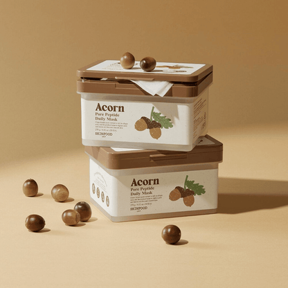 SKINFOOD - Acorn Pore Peptide Daily Mask (30 sheets) - AU Beauty Bazaar