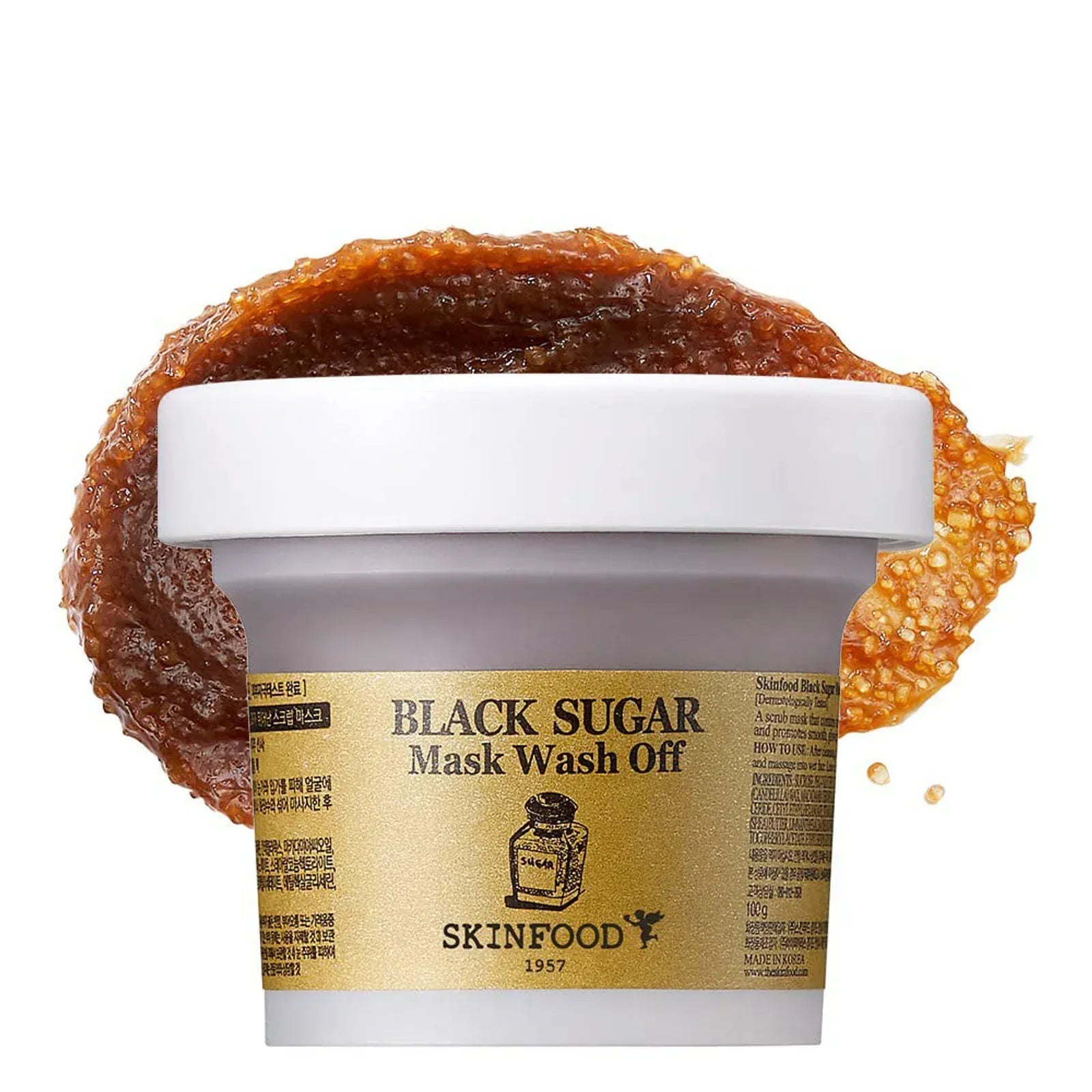 Skinfood - Black Sugar Mask Wash Off 120g - AU Beauty Bazaar