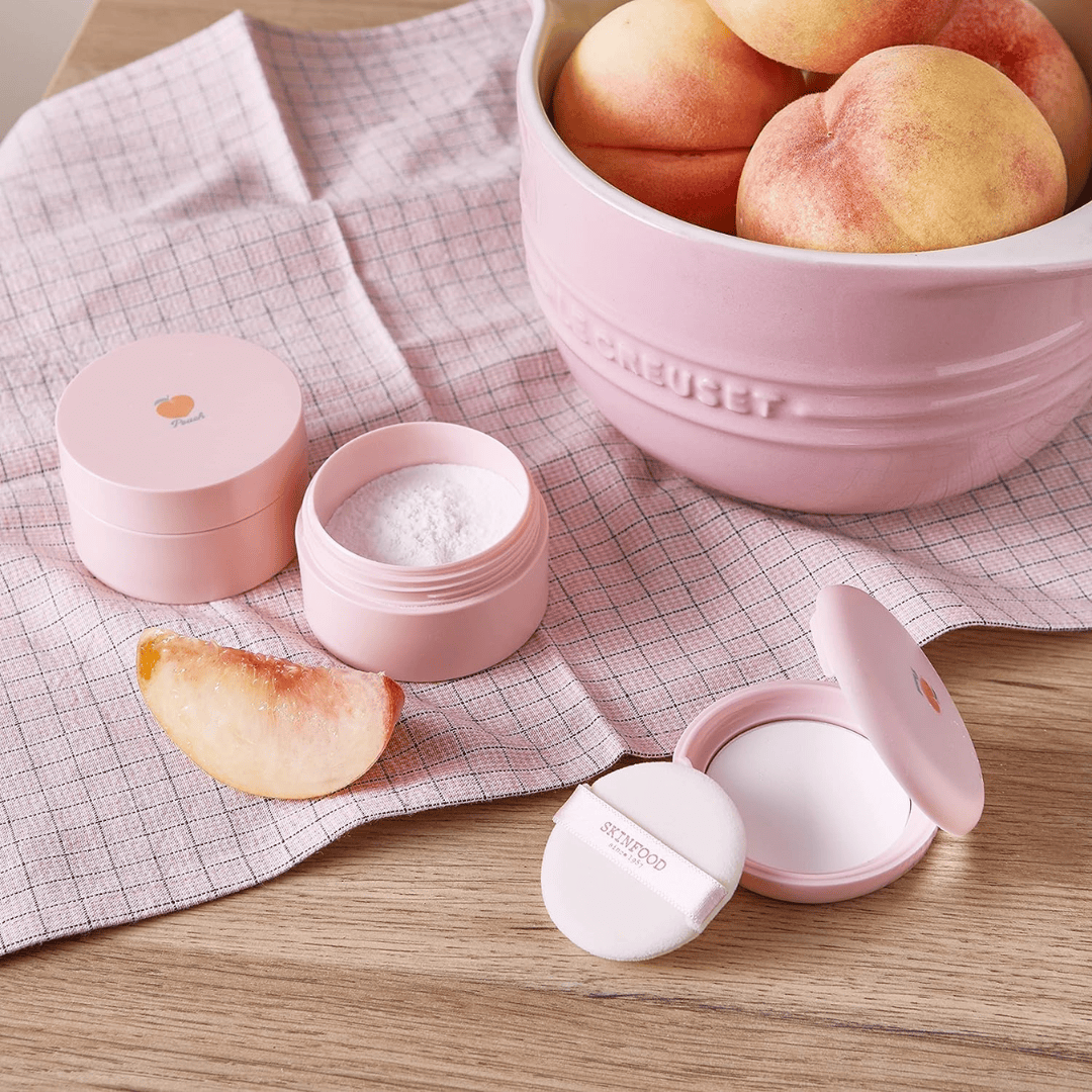 Skinfood - Peach Cotton Pore Blur Pact - AU Beauty Bazaar