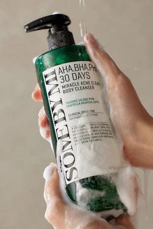 Some By Mi - AHA BHA PHA 30 Days Miracle Acne Clear Body Cleanser 400g - AU Beauty Bazaar