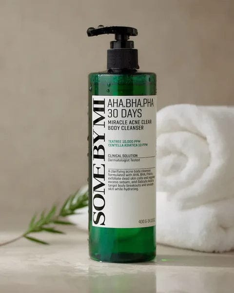 Some By Mi - AHA BHA PHA 30 Days Miracle Acne Clear Body Cleanser 400g - AU Beauty Bazaar