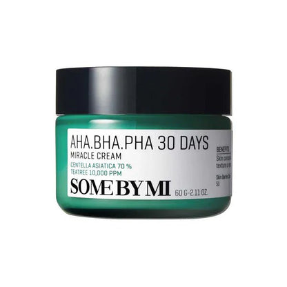 SOME BY MI AHA BHA PHA 30 Days Miracle Cream - 60G - AU Beauty Bazaar