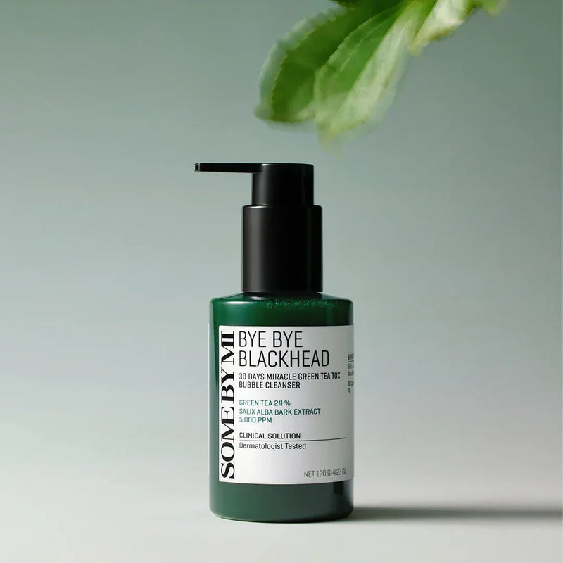 SOME BY MI - Bye Bye Blackhead 30 Days Miracle Green Tea Tox Bubble Cleanser 120G