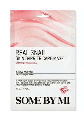 Some By Mi - Real Care Mask 20g Real Snail (Skin Barrier) - AU Beauty Bazaar