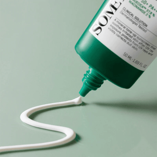 SOME BY MI Truecica Mineral Calming Tone Up Suncream SPF 50+ PA++++ 50ml - AU Beauty Bazaar