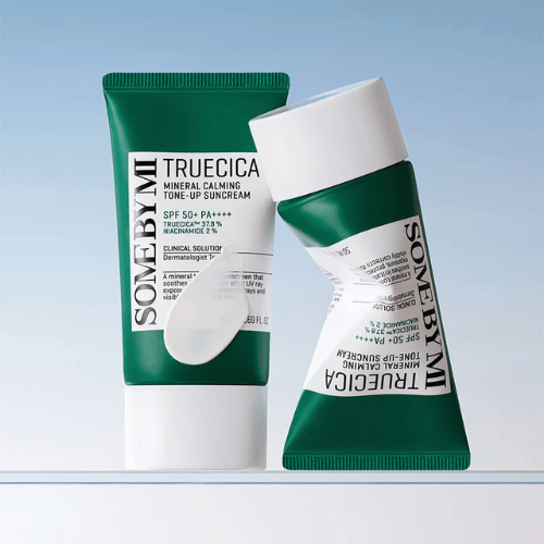 SOME BY MI Truecica Mineral Calming Tone Up Suncream SPF 50+ PA++++ 50ml - AU Beauty Bazaar