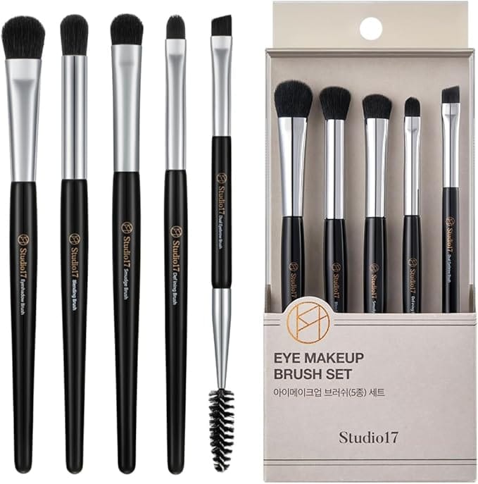 STUDIO17 Eye Makeup Brush Set 5 Pieces