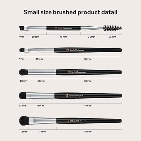 STUDIO17 Eye Makeup Brush Set 5 Pieces - AU Beauty Bazaar