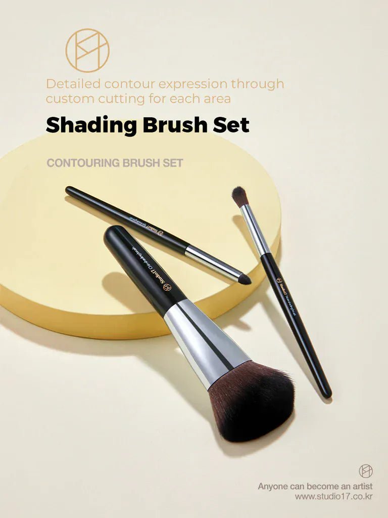 Studio17 Shading Brush Set (3 pieces) - AU Beauty Bazaar