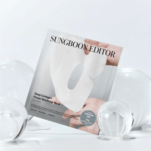 SUNGBOON EDITOR Deep Collagen Power Boosting Mask (1 PiECE) - AU Beauty Bazaar