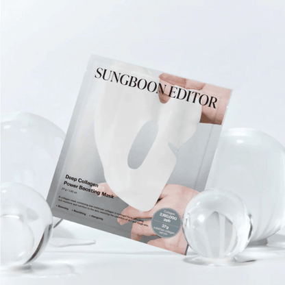 SUNGBOON EDITOR Deep Collagen Power Boosting Mask (1 PiECE) - AU Beauty Bazaar