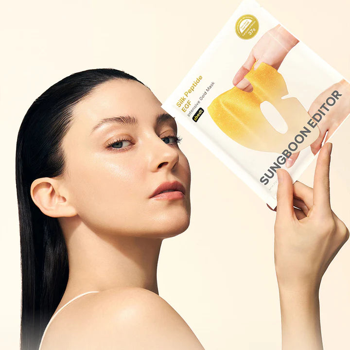 Sungboon Editor Silk Peptide EGF Intensive Gold Mask 37g 4ea