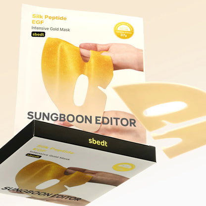 Sungboon Editor Silk Peptide EGF Intensive Gold Mask 37g 4ea