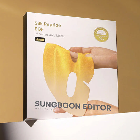Sungboon Editor Silk Peptide EGF Intensive Gold Mask 37g 4ea