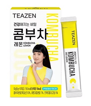 Teazen - Kombucha Lemon 5g - AU Beauty Bazaar