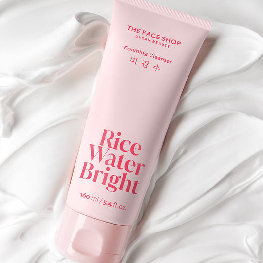 The Face Shop Rice Water Bright Foaming Cleanser 100ml