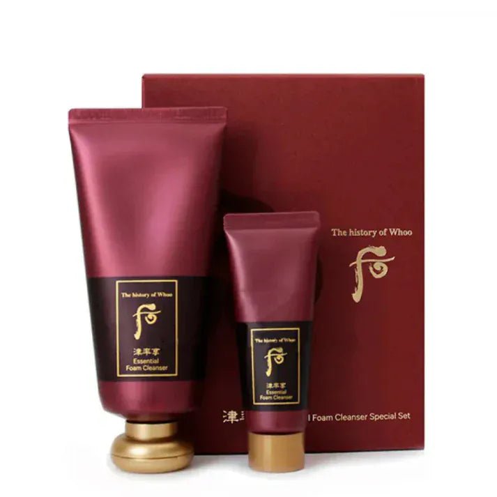 THE HISTORY OF WHOO Jinyulhyang Essential Cleansing Foam 180ml Special Set - AU Beauty Bazaar