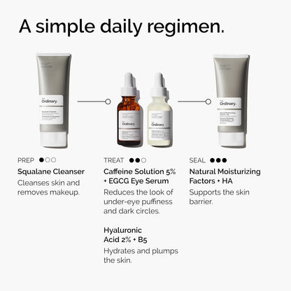 The Ordinary Caffeine Solution 5% + EGCG Eye Serum 30mL