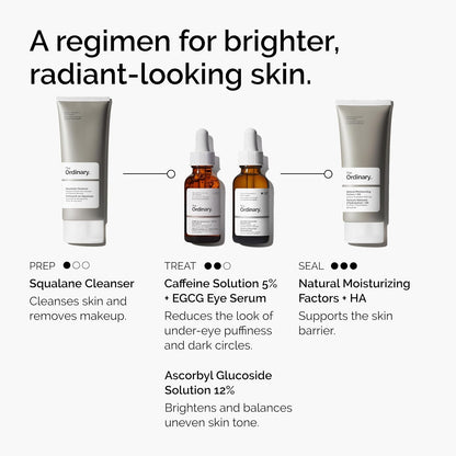 The Ordinary Caffeine Solution 5% + EGCG Eye Serum 30mL