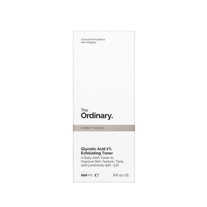 The Ordinary Glycolic Acid 7% Exfoliating Toner 240mL