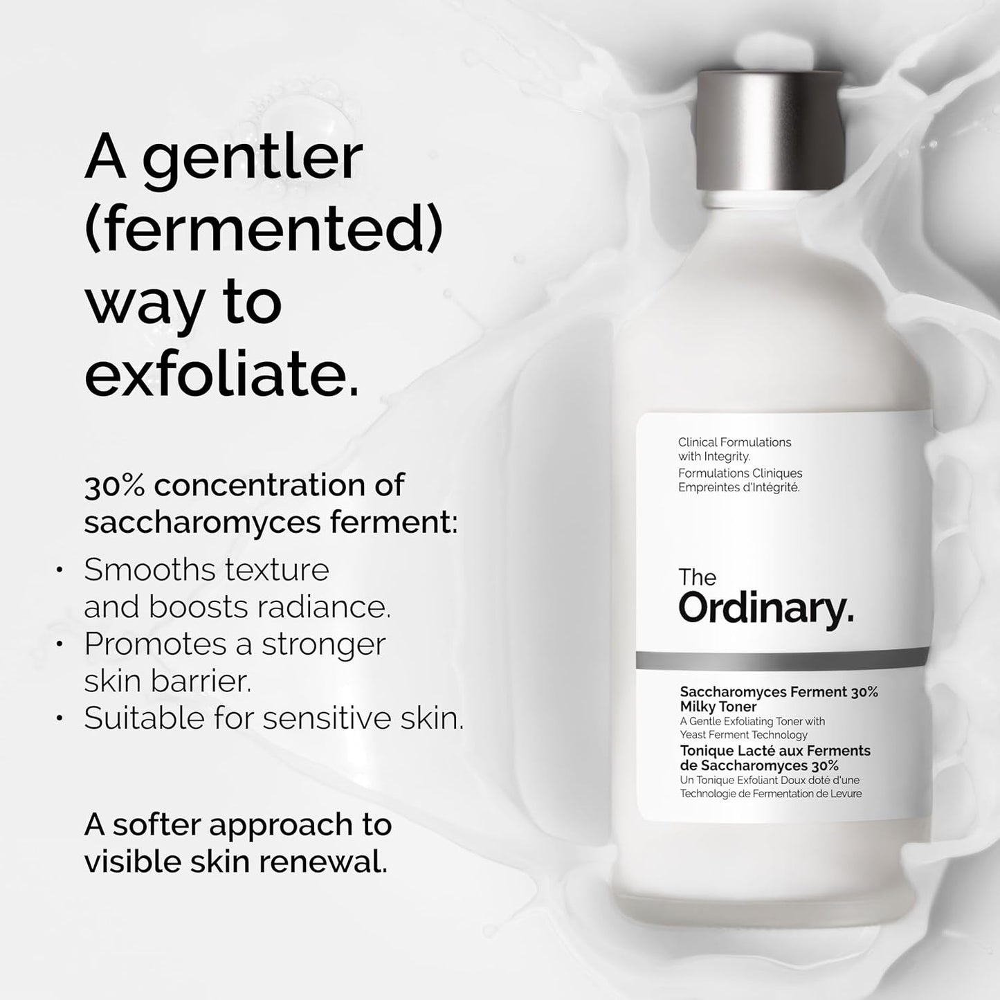 The Ordinary Saccharomyces Ferment 30% Milky Toner 100mL