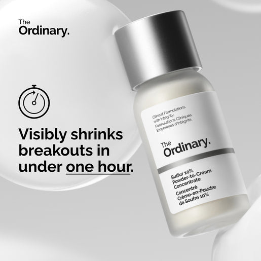 The Ordinary Sulfur 10% Powder-to-Cream Concentrate 5g