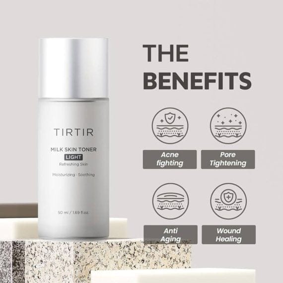 TIRTIR Milk Skin Toner Light 20ML - AU Beauty Bazaar