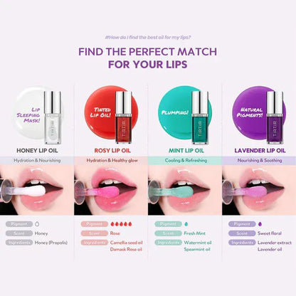 TIRTIR - My Glow Lip Oil (4 Colors) - AU Beauty Bazaar