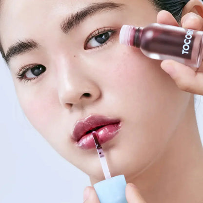 TOCOBO JUICY BERRY PLUMPING LIP OIL 03 BLACK CHERRY