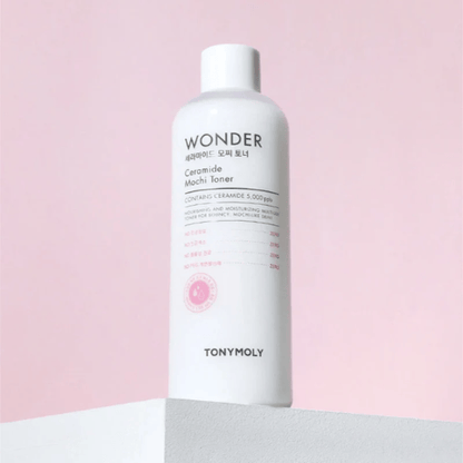 Tony Moly Wonder Ceramide Mochi Toner 500ml - AU Beauty Bazaar