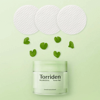 TORRIDEN Balanceful Cica Toner Pad 60pcs - AU Beauty Bazaar