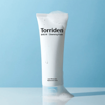 Torriden - DIVE - IN Low Molecular Hyaluronic Acid Cleansing Foam 150ML - AU Beauty Bazaar