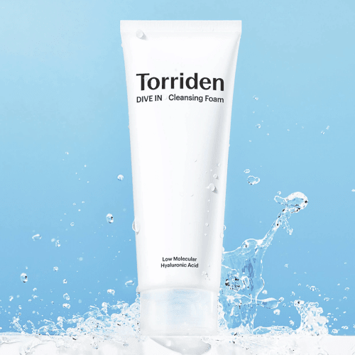 Torriden - DIVE - IN Low Molecular Hyaluronic Acid Cleansing Foam 150ML - AU Beauty Bazaar