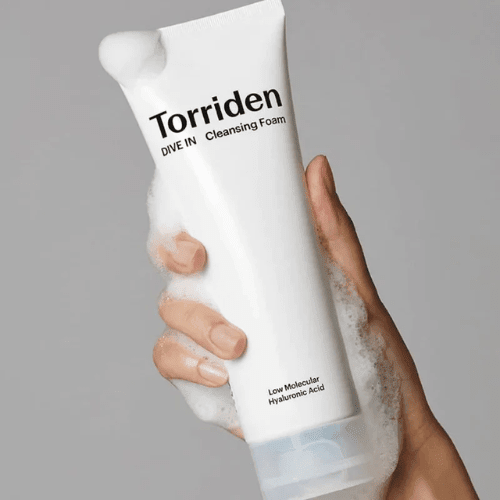 Torriden - DIVE - IN Low Molecular Hyaluronic Acid Cleansing Foam 150ML - AU Beauty Bazaar