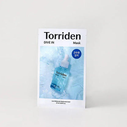 Torriden - Dive - In Low molecule Hyaluronic acid Mask Pack 27ml - AU Beauty Bazaar