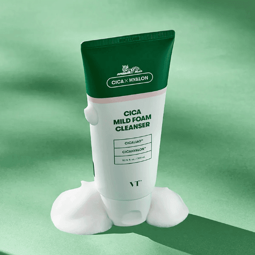 VT Cosmetics Cica Mild Foam Cleanser (300 ML)