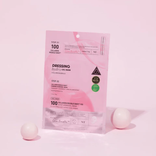 VT Cosmetics - Collagen Reedle Shot 100 2Step Hydrogel Mask (1.5G + 33G) - AU Beauty Bazaar