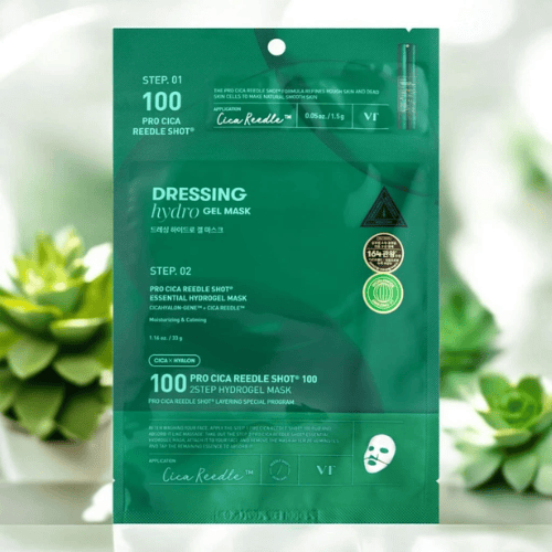 VT Cosmetics - Pro Cica Reedle Shot 100 2-Step Hydrogel Mask (1 piece)