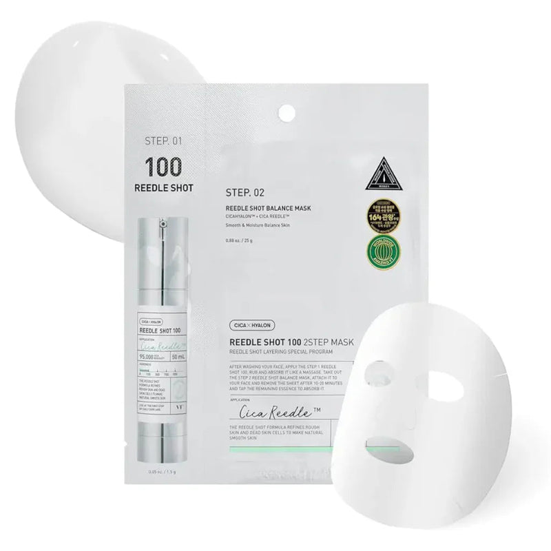 VT Cosmetics Reedle Shot 100 2-Step Mask (1 Piece)