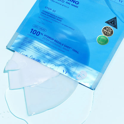 VT - Hydrop Reedle Shot 100hL 2 Step Mask (1 Piece) - AU Beauty Bazaar