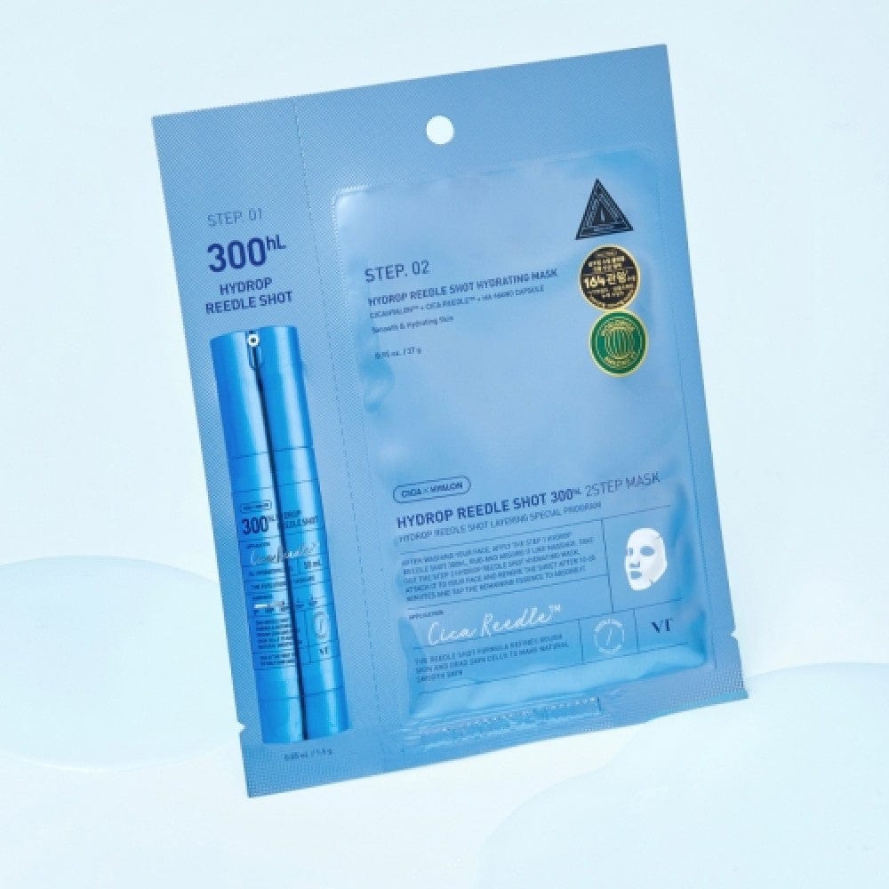VT - Hydrop Reedle Shot 300hL 2 Step Mask (1 piece) - AU Beauty Bazaar