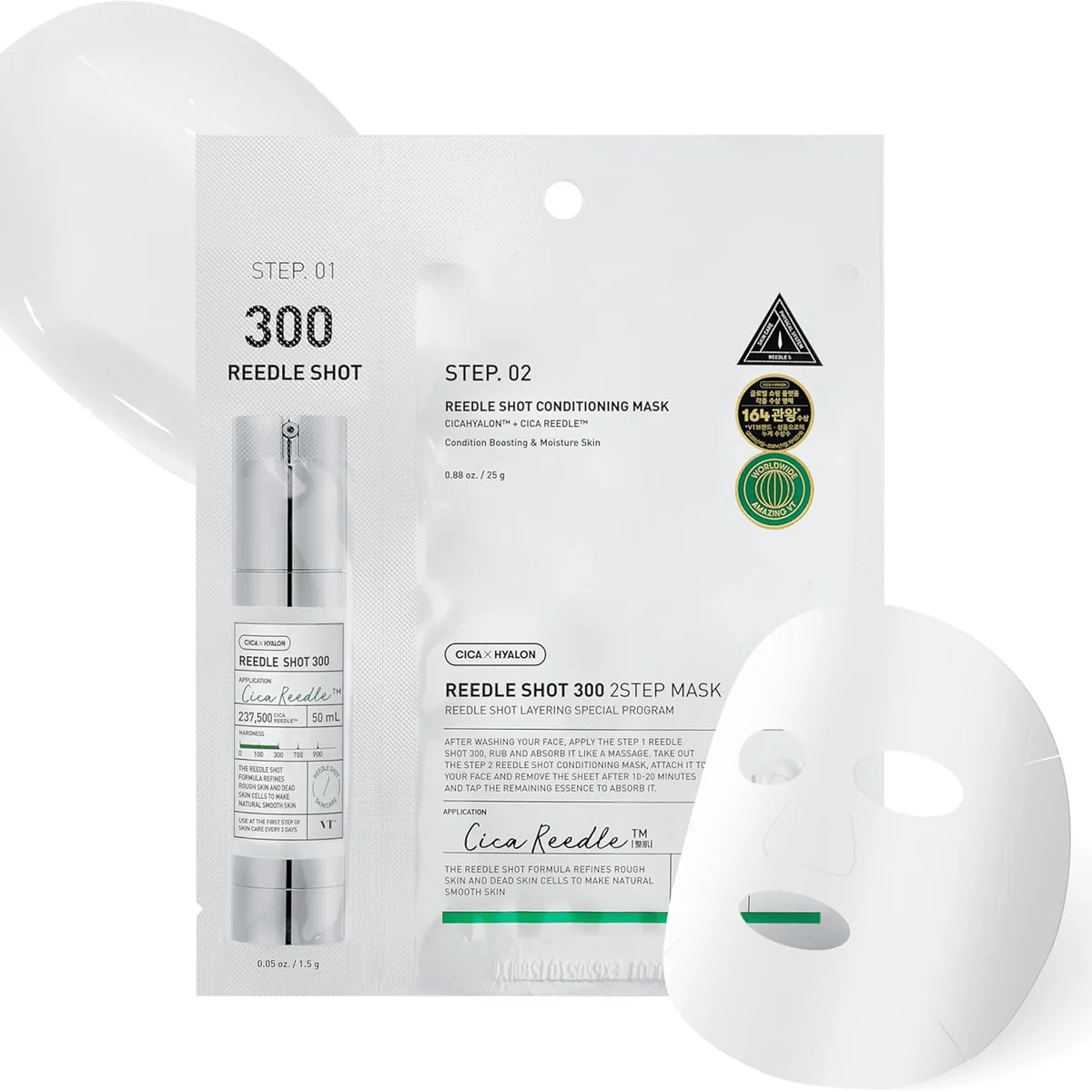 VT - Reedle Shot 300 2 Step Mask (1 PIECE) - AU Beauty Bazaar