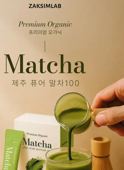 ZAKSIMLAB Super Water Jeju Pure Matcha 100